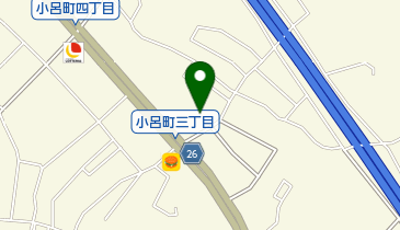 オータ岡崎店の地図画像