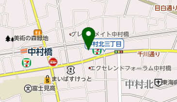 国際センター中村橋店の地図画像