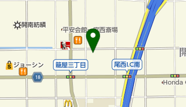 コンコルド800+3一宮尾西インター店の地図画像