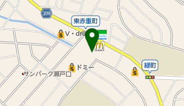 セイラク瀬戸店の地図画像