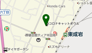 半田コロナの地図画像