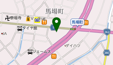 タイホウ豊川店の地図画像