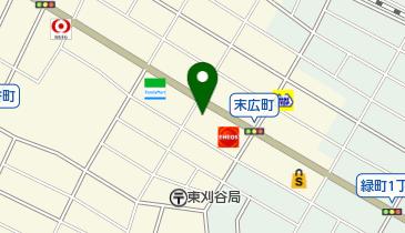 マルシン東刈谷店の地図画像