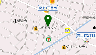 Aパン-上野店の地図画像