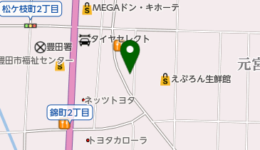 Aパンクラブ &rsquo;93の地図画像