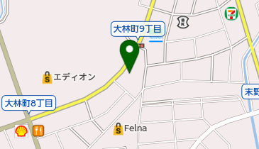 ピース・スポットの地図画像