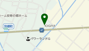 オーギヤ安城店の地図画像