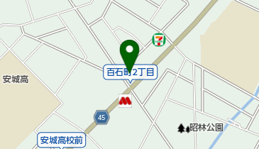 だるま安城店の地図画像