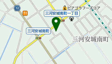 パーラーベガ安城の地図画像