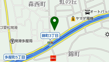 有楽りんくう店の地図画像