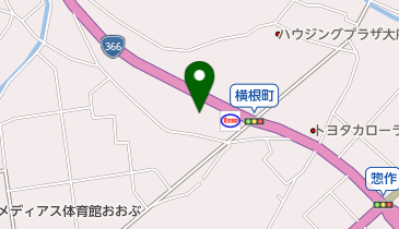 ラッキープラザ600大府店の地図画像