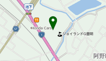 有楽阿野店の地図画像