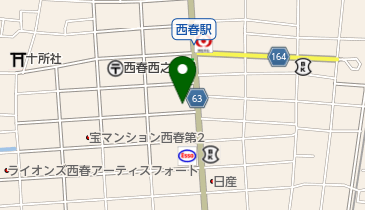 スター西春店の地図画像