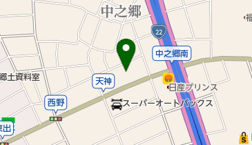 合衆国モンロー店の地図画像