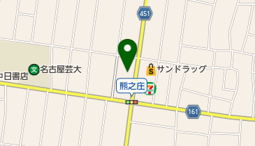 東宝プラザ師勝店の地図画像