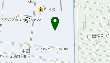 がちゃぽん蟹江店の地図画像