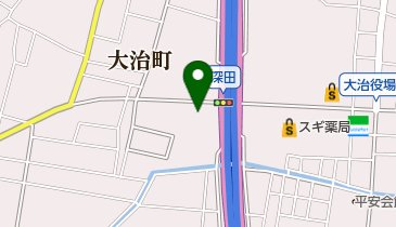 プレイランド平和大治店の地図画像