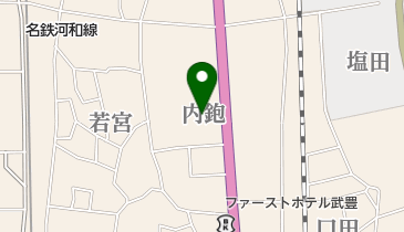 有楽口田店の地図画像