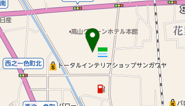 ダイナム岐阜高山店の地図画像