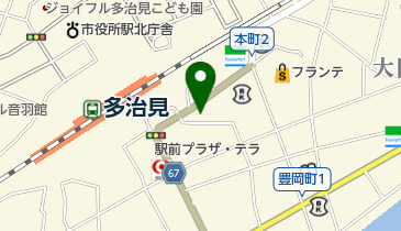 駅前リリーの地図画像