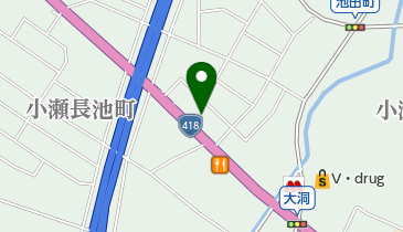 ラッキープラザ900関店の地図画像