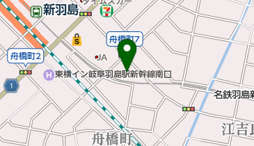 コンコルド777+岐阜羽島駅前店の地図画像