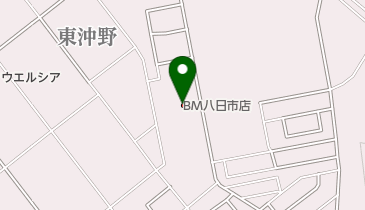 BM八日市店の地図画像