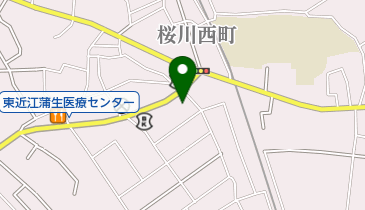 パチンコサクラ蒲生店の地図画像