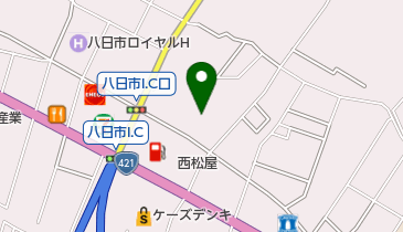 BMライト館八日市インター店の地図画像