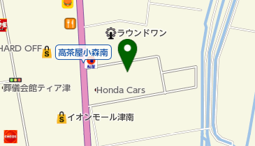 ダイナム三重津高茶屋店 ゆったり館の地図画像