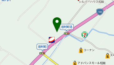 やすみ時間松阪店の地図画像