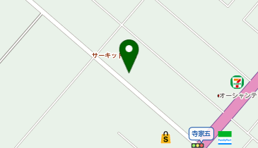 ホームラン白子店の地図画像
