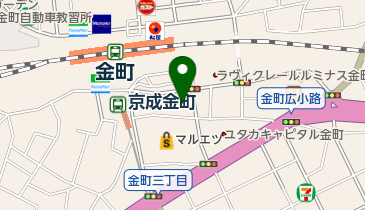 ダイナム金町南口店の地図画像