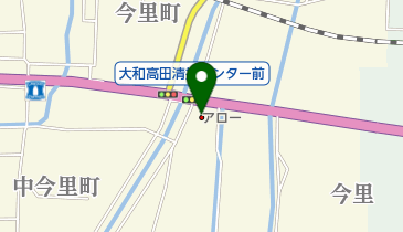 アロー大和高田店の地図画像