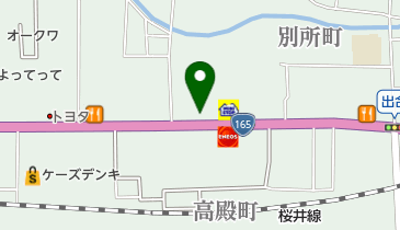 K-POWERS橿原店の地図画像