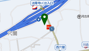 ARROW法隆寺店の地図画像