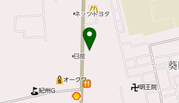 ABCオウラの地図画像