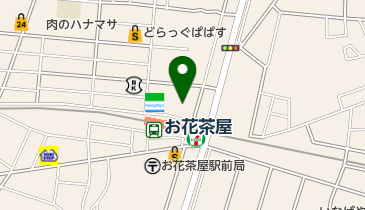 フォーチュンお花茶屋店の地図画像