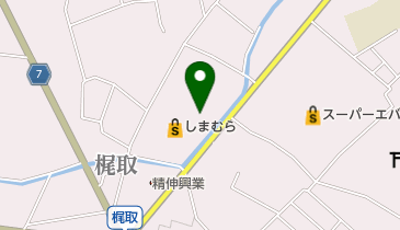 スロット123梶取店の地図画像