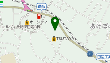 123田辺店の地図画像