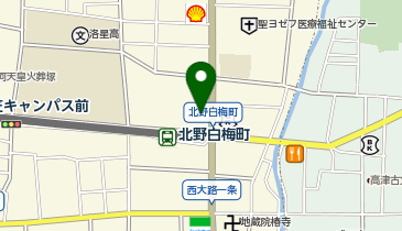 エンターテイメントオメガ白梅町店の地図画像