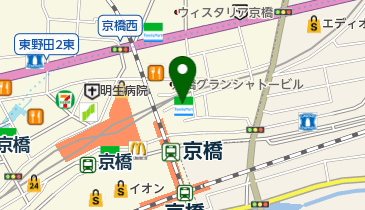 京一会館の地図画像
