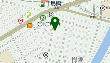 テキサス此花の地図画像