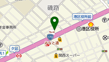いちえん本舗の地図画像