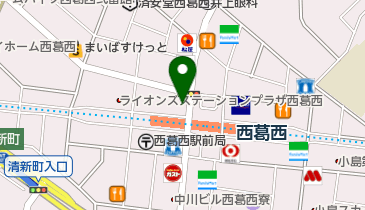 パラッツォ西葛西店の地図画像