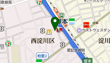キコーナ塚本西口店の地図画像