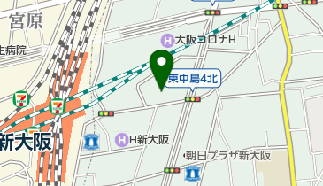 新大阪一番の地図画像