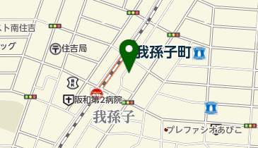P-ROOTs MANDOREの地図画像
