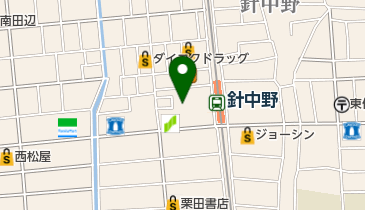 針中野パークファイブ アンジユの地図画像