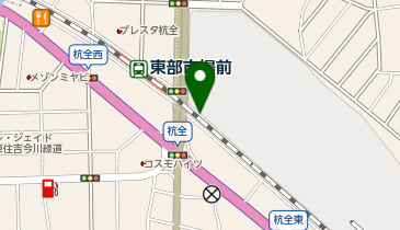 丸三大阪東住吉店の地図画像